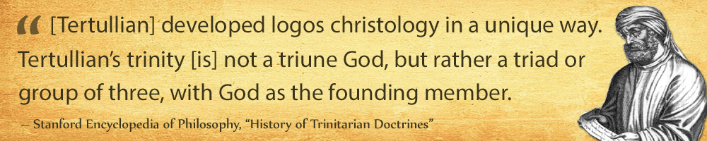Tertullian Quote